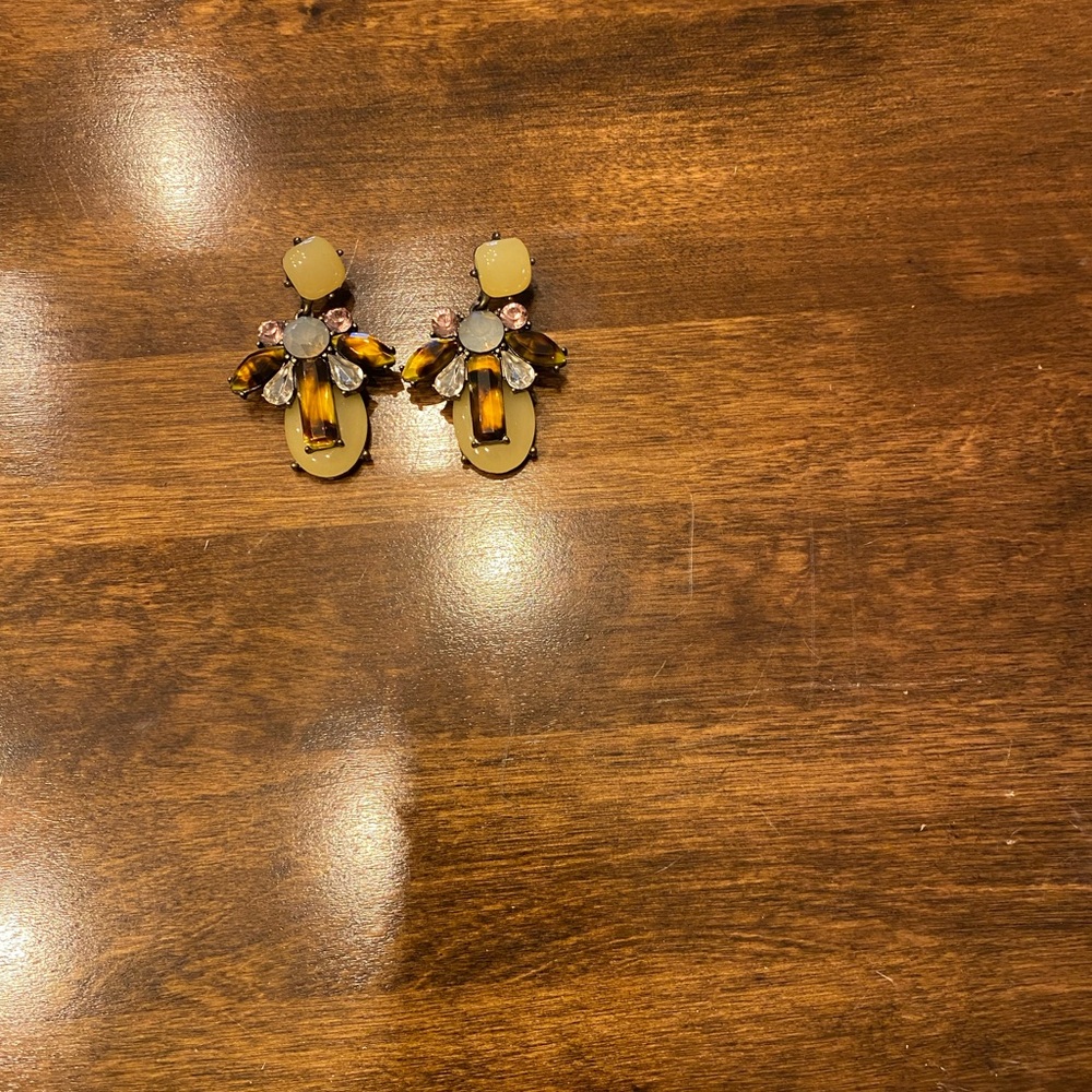 BaubleBar Earrings with Gem Accents